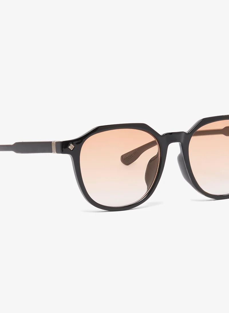 Ginger Brown Geometric Polarized Sunglasses for Women | Best Price UAE